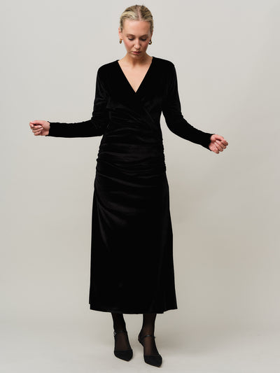 Merry Long Dress - Black