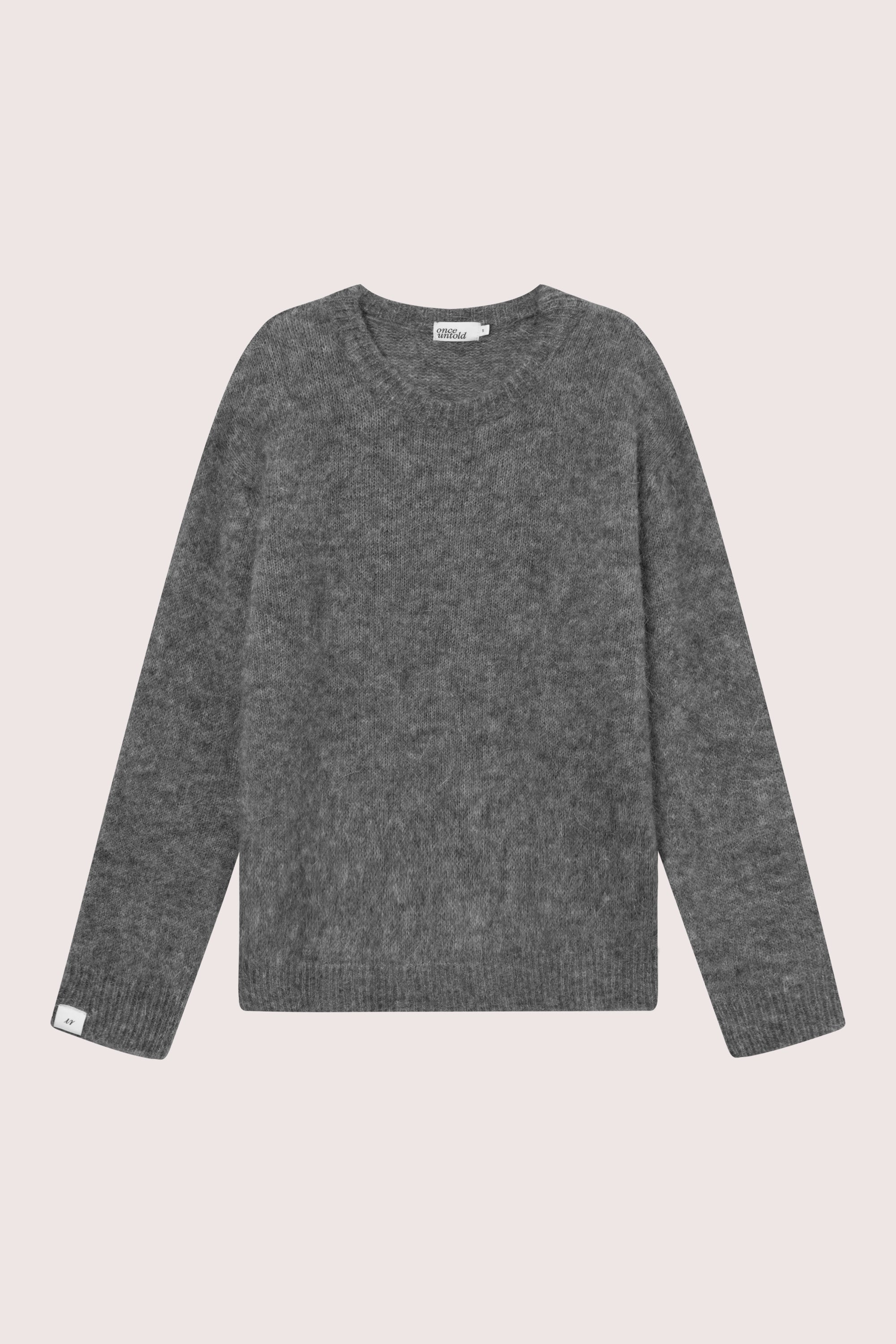 トップス ENNOY MERINO WOOL SWEATER (MIX GRAY) L ENNOY MERINO WOOL SWEATER MIX GRAY S Grey Marl | Cashmere
