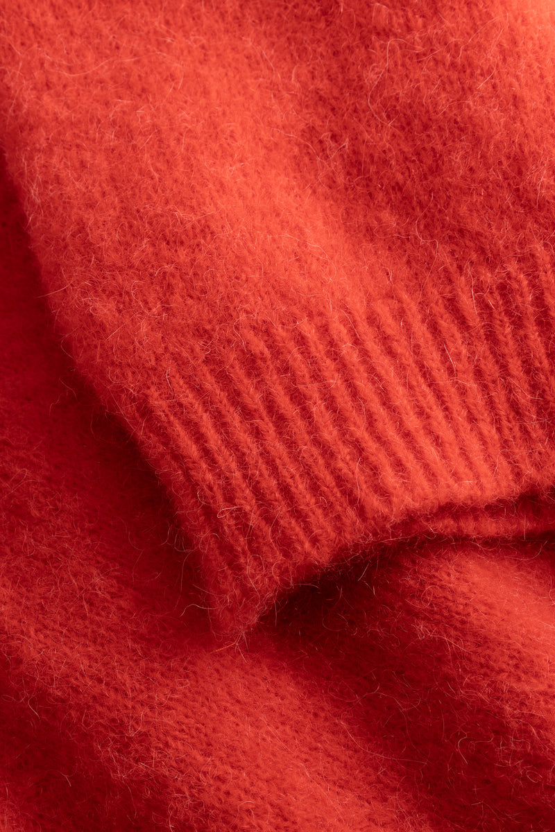 Astrid RN Sweater - Poppy Red