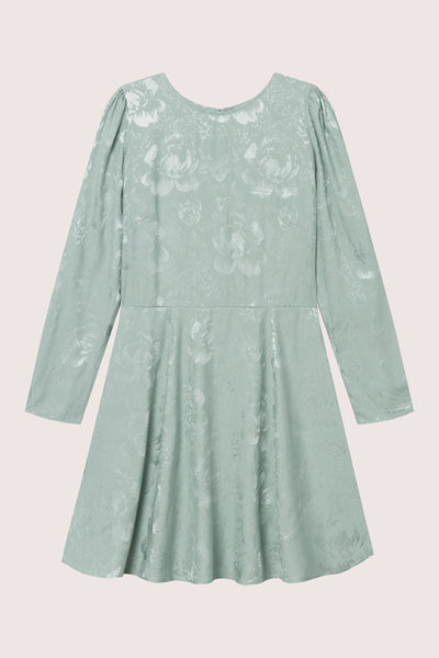 Belle Mini Dress - Eucalyptus Green