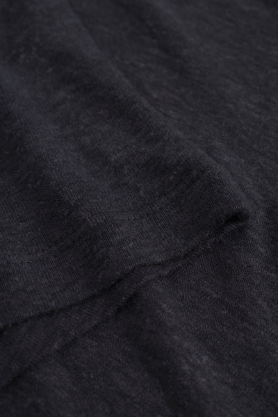 Breeze Button Tank Top - Black