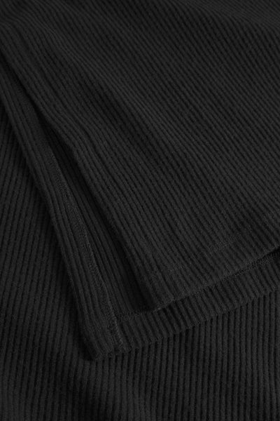 Daniela Rib Dress - Black