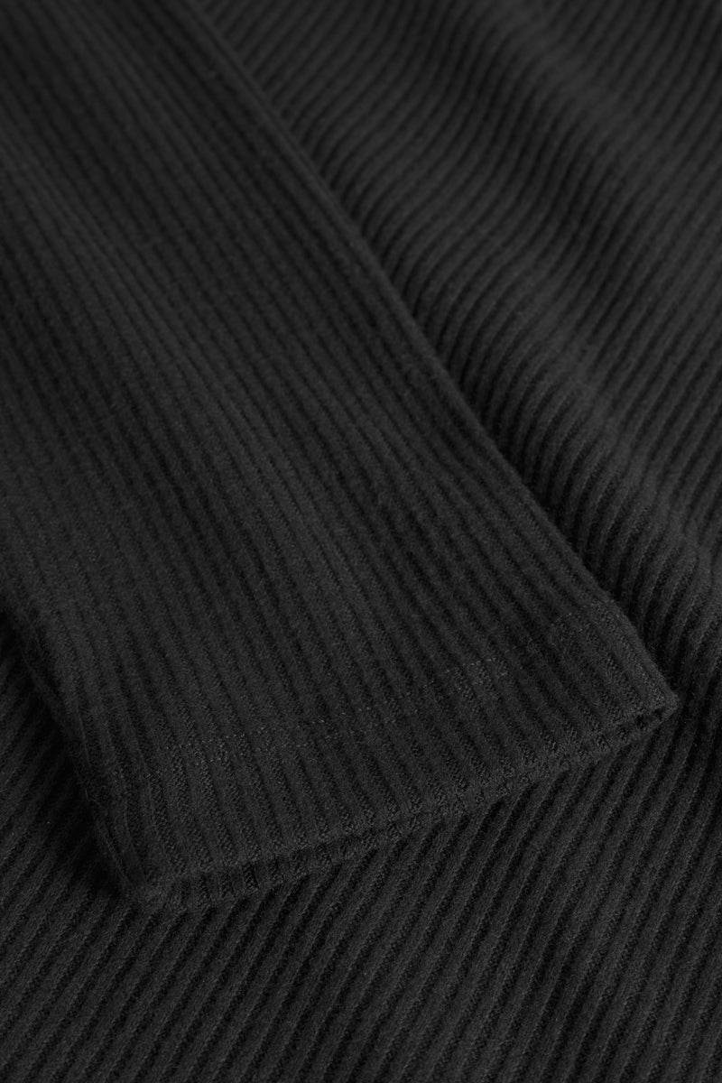 Daniela Rib Top - Black