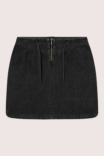 Dina Skirt - Dk. Grey Wash