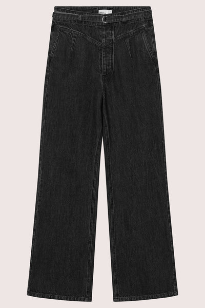 Dina Trouser - Dk. Grey Wash