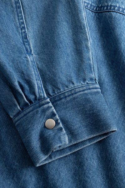 Dina Shirt - Vibrant Blue