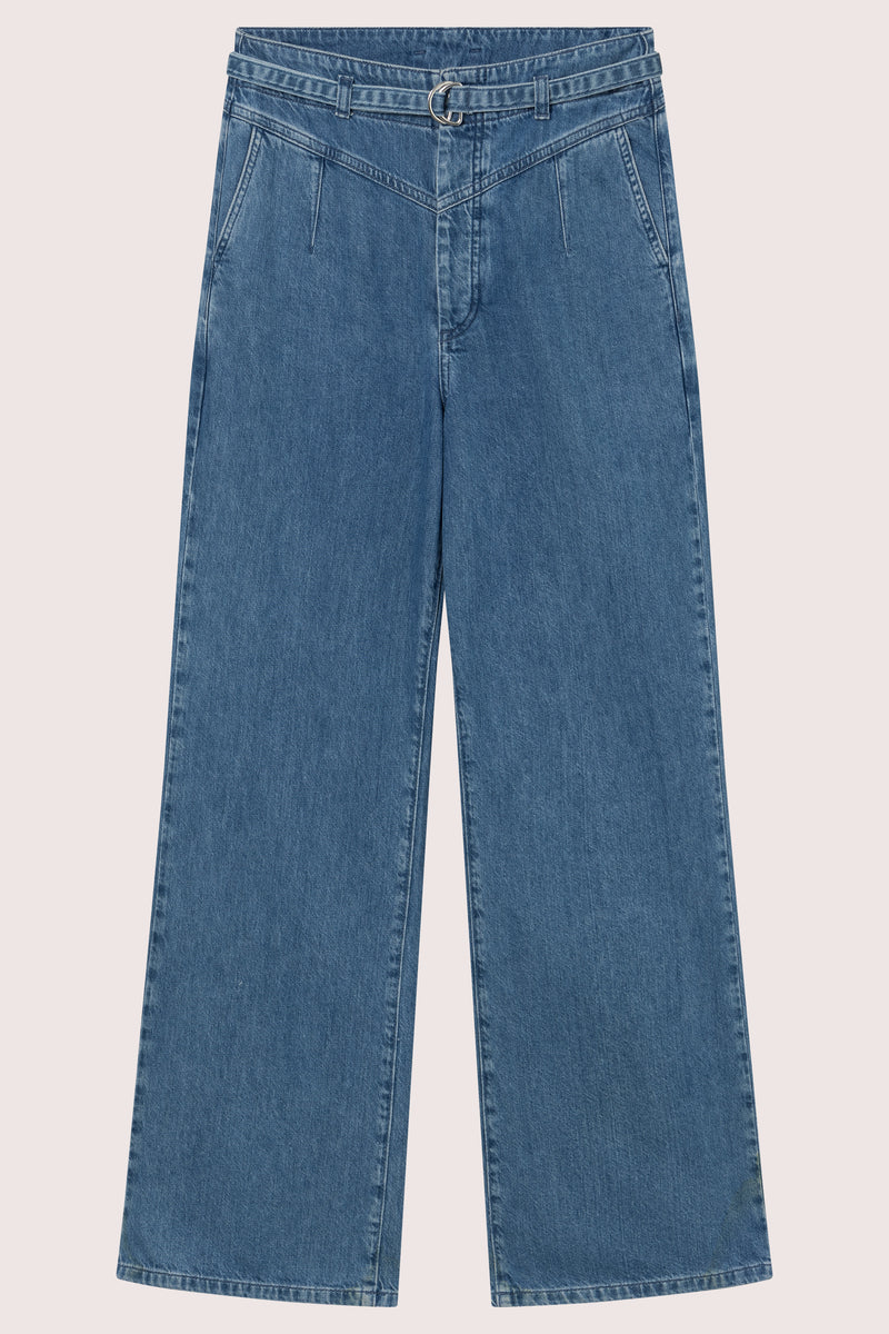 Dina Trouser - Vibrant Blue