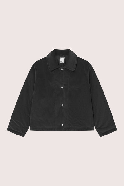 Donna Cord Jacket - Black
