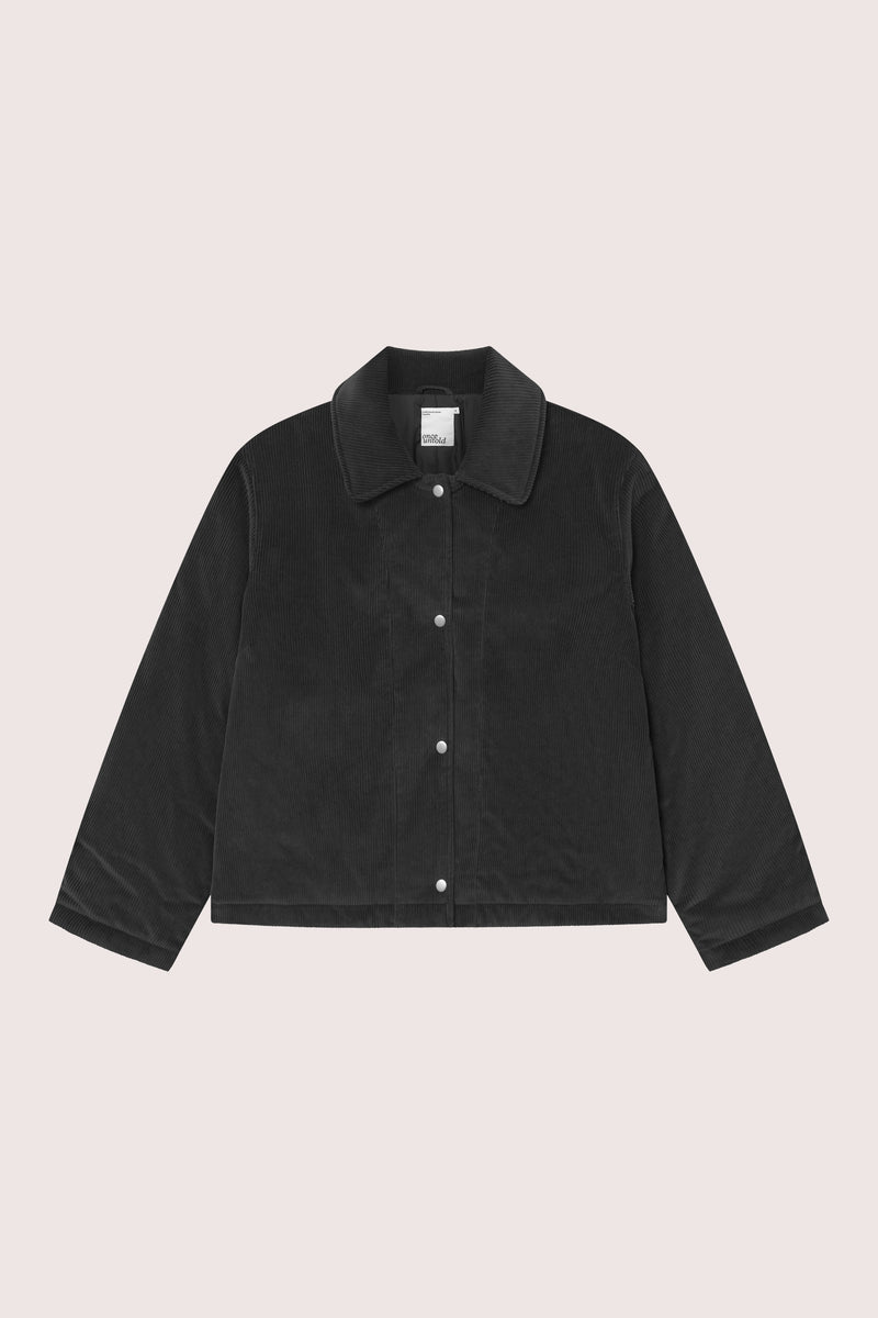 Donna Cord Jacket - Black