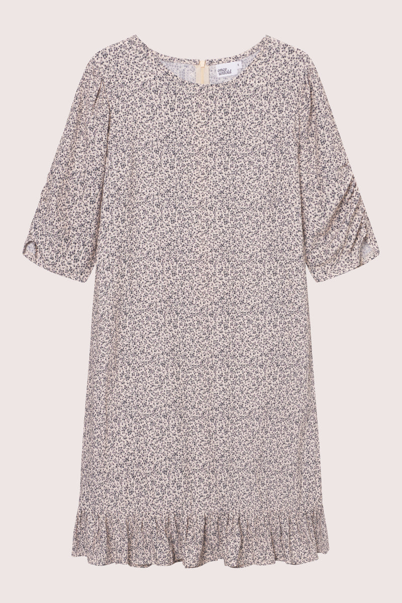 Ellen Dress - Petite Antrachite Flower