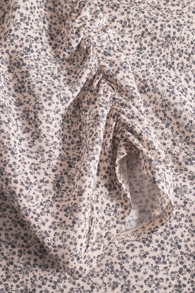 Ellen Dress - Petite Antrachite Flower