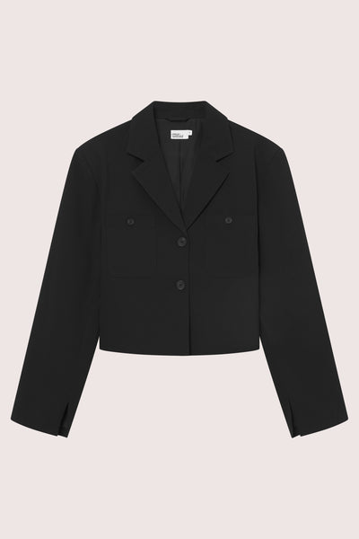 Ebony Blazer - Black
