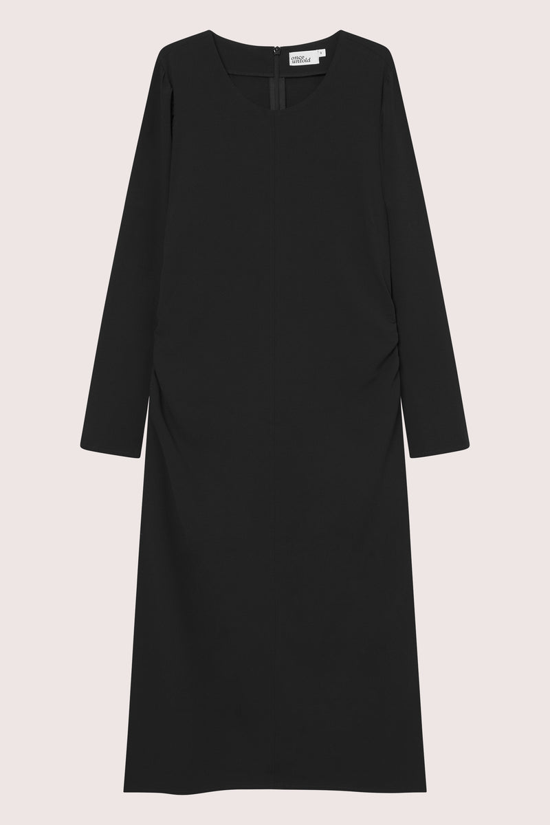 Ebony Long Dress - Black