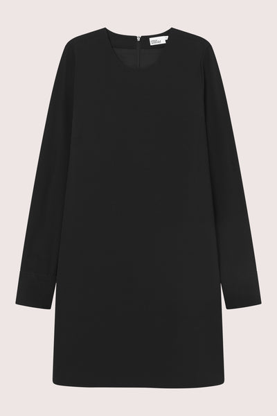 Ebony Midi Dress - Black