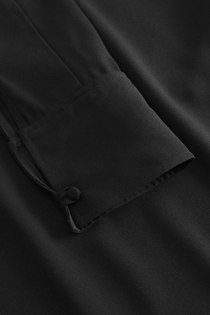 Ebony Midi Dress - Black