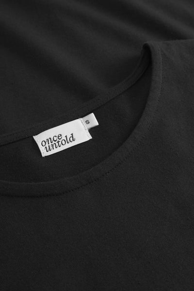 Elfreda Ruched Top - Black