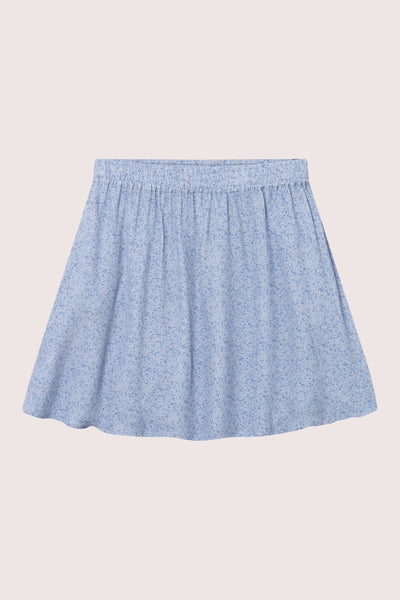 Elisa Skirt - Blue Petite Flower