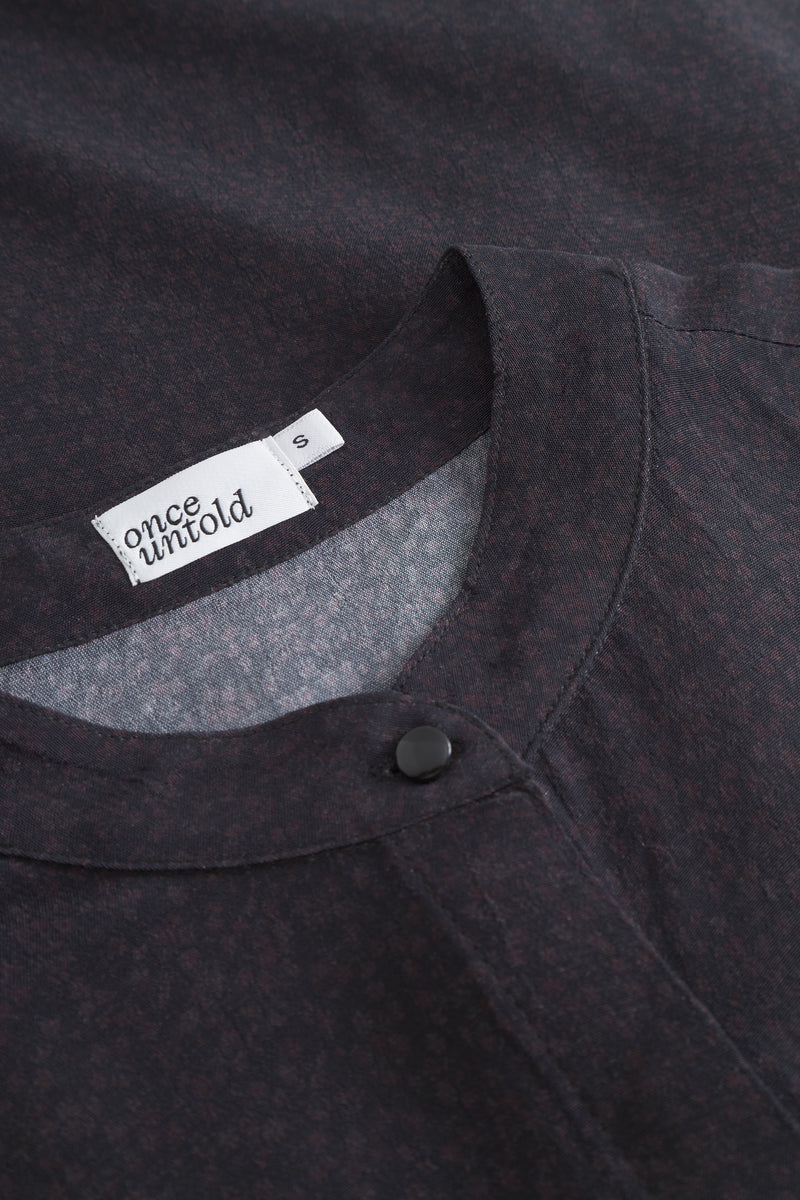 Elisa Shirt - Printed Plum