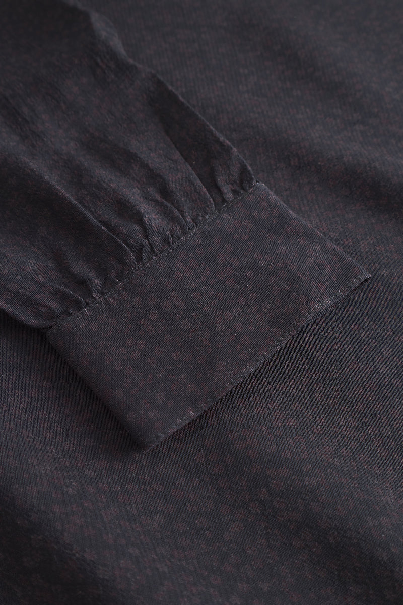 Elisa Shirt - Printed Plum