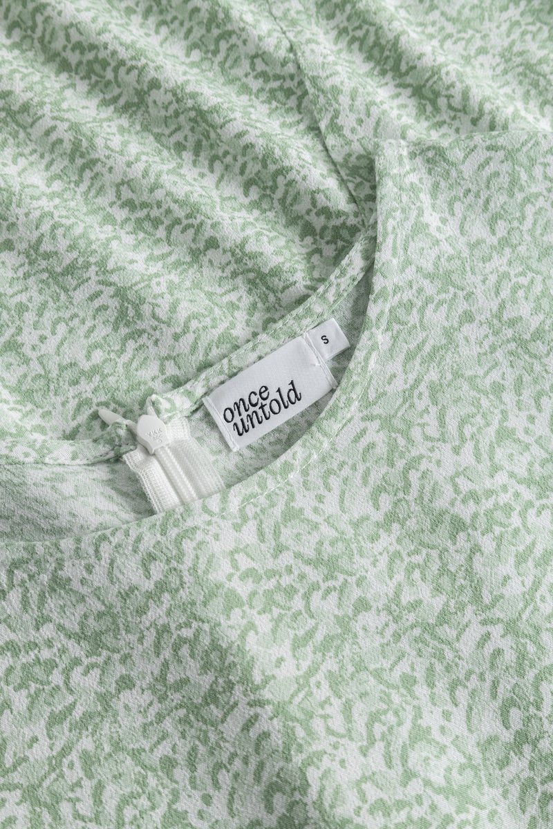 Ellen Dress - Green Shades