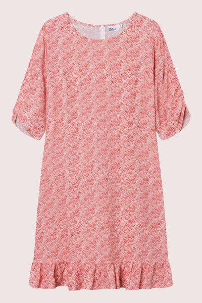 Ellen Dress - Pink Petite Flower