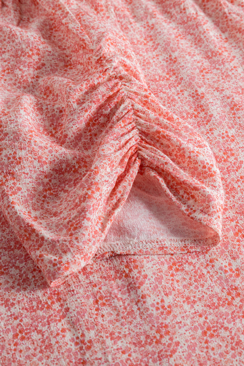 Ellen Dress - Pink Petite Flower