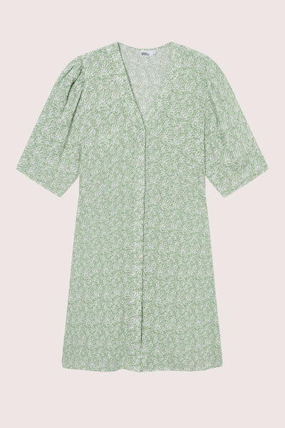 Ellen Short Dress - Green Shades