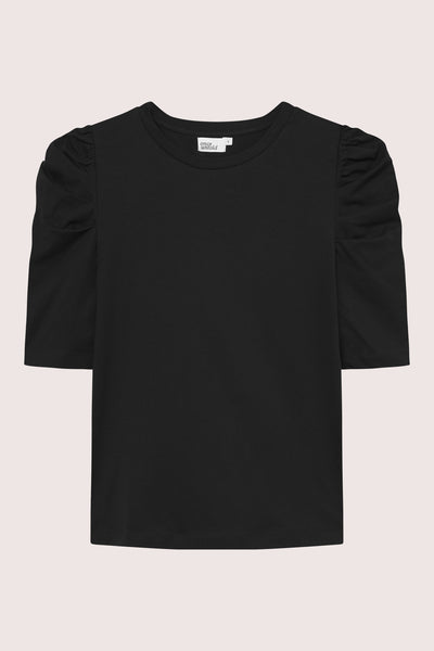 Empire SS Blouse - Black