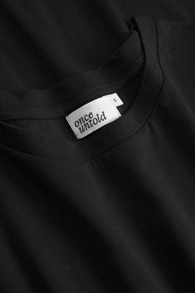 Empire SS Blouse - Black