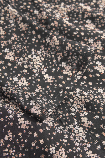 Estelle Mini Dress - Brown Wild Flower