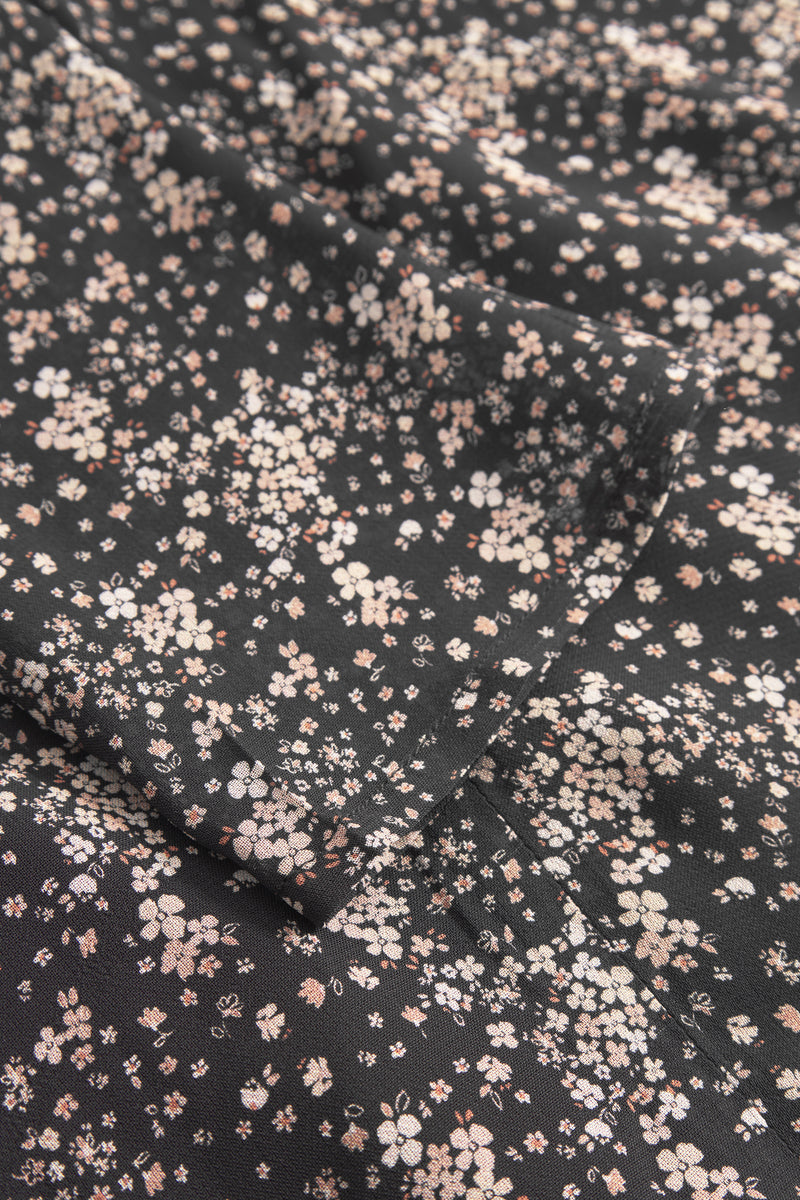 Estelle Mini Dress - Brown Wild Flower