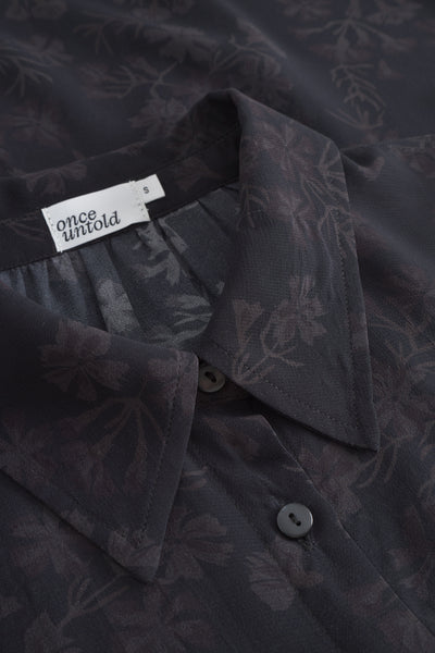 Frost Shirt - Petite Plum Flower