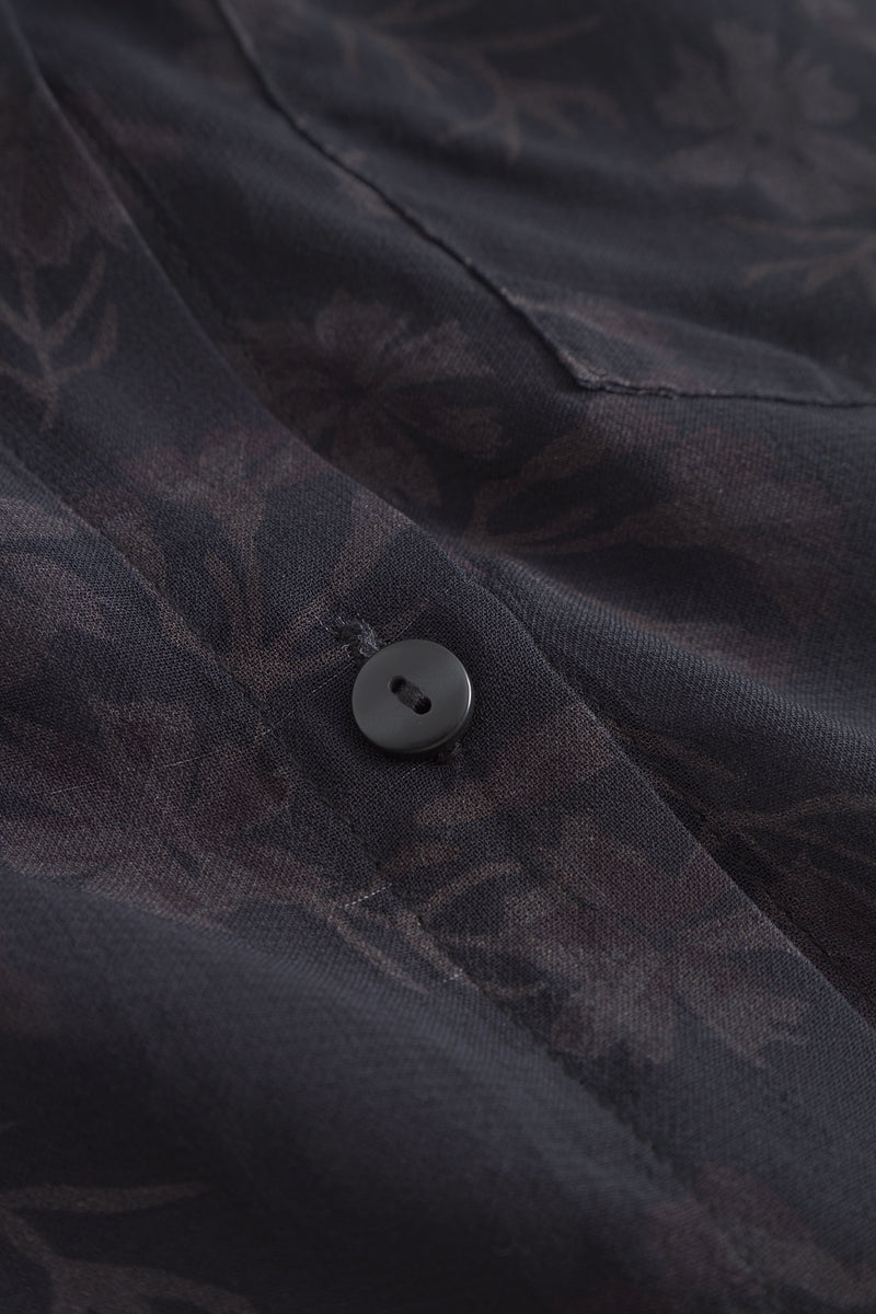 Frost Shirt - Petite Plum Flower