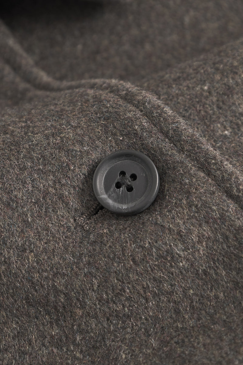 Iris Cropped Jacket - Brown Melange