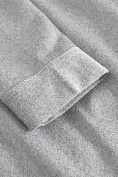 Iris Short Coat - Light Grey Melange