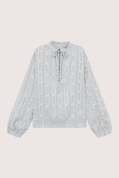 Julia Blouse - Grayish Blue