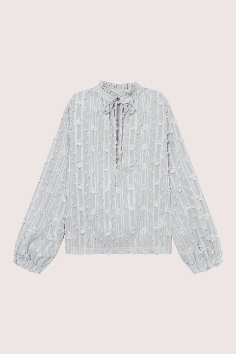 Julia Blouse - Grayish Blue