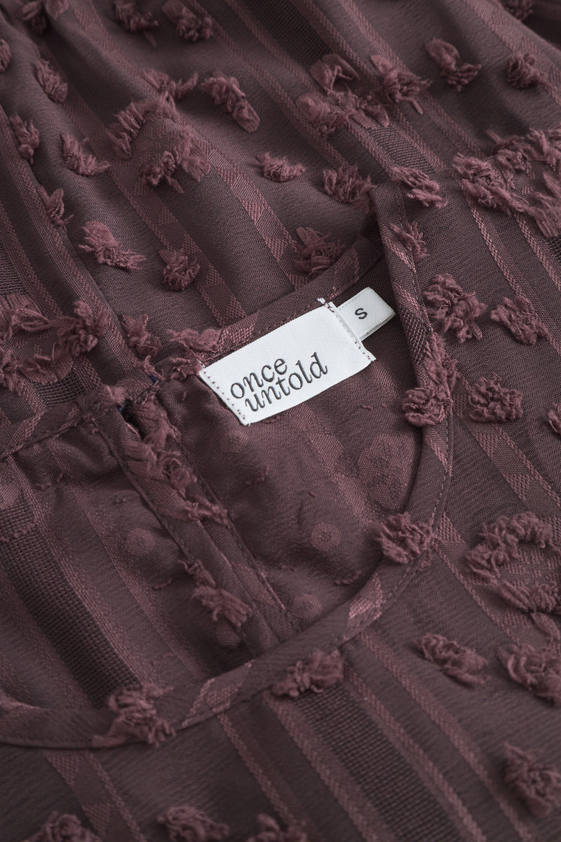 Julia Top - Deep Mahogny