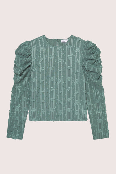 Julia Top - Frosted Green