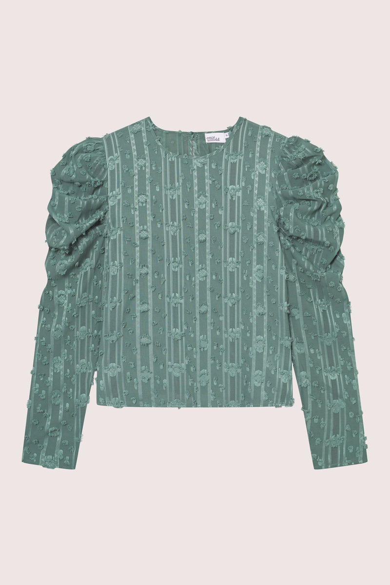 Julia Top - Frosted Green