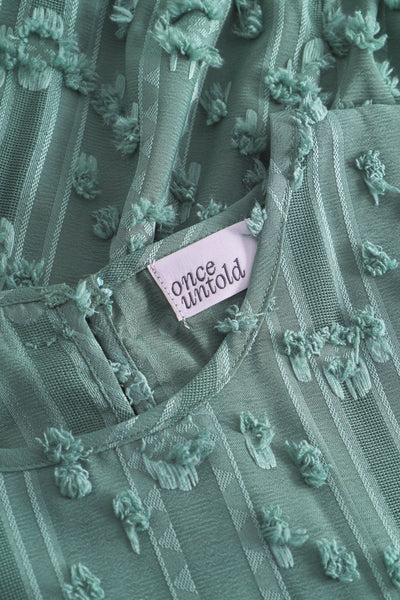 Julia Top - Frosted Green