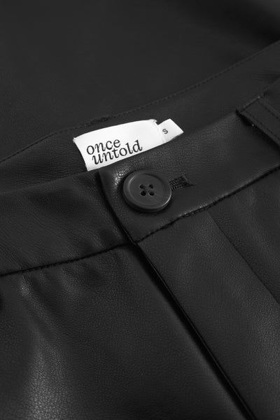 Lumi Cropped Trouser - Black