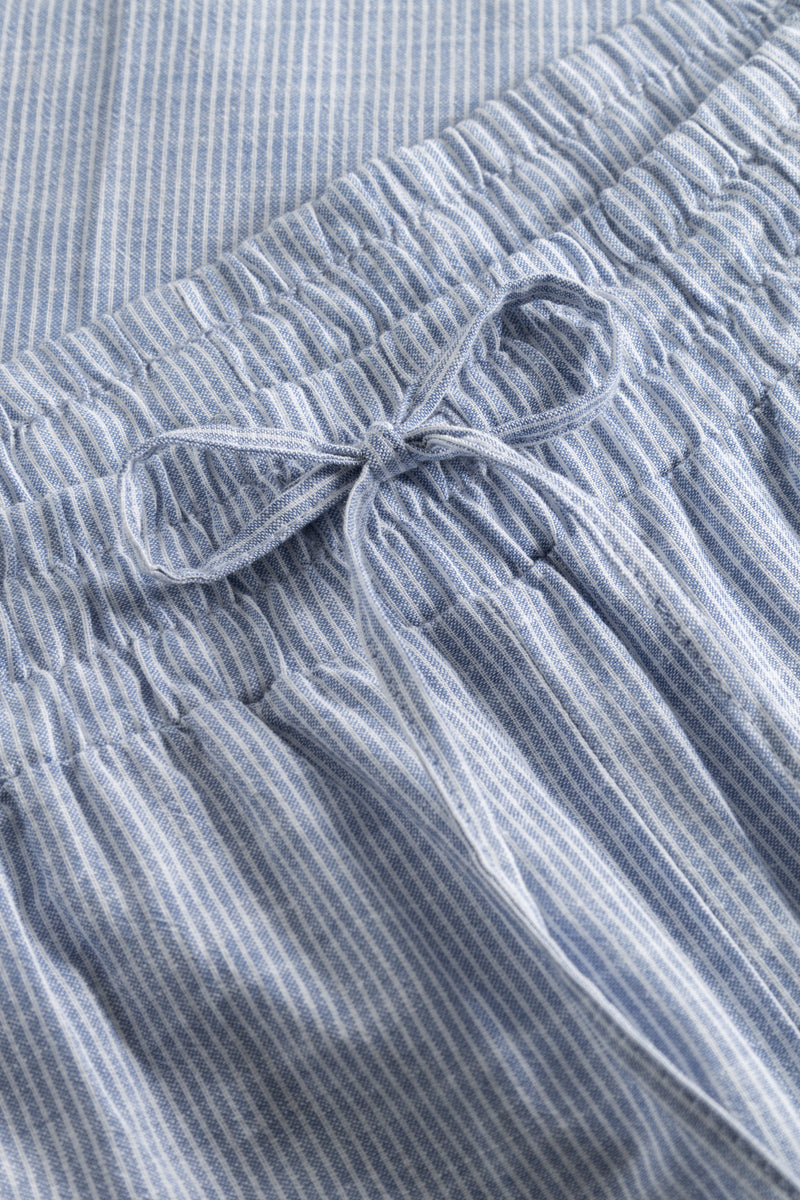 Mai Trouser - Blue Stripe