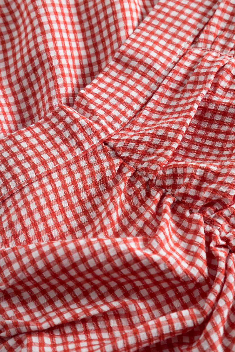 Mari Skirt - Red Checked