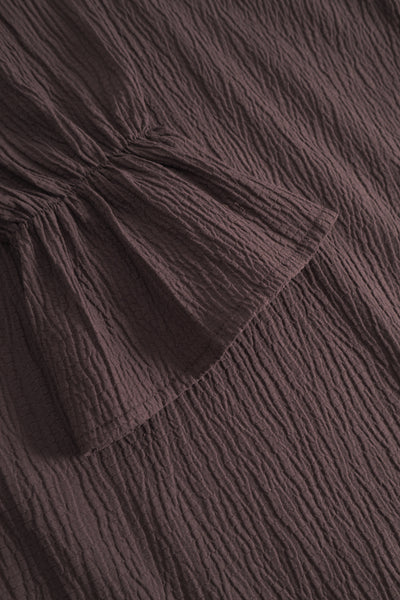 Mercer Blouse - Chocolate Plum