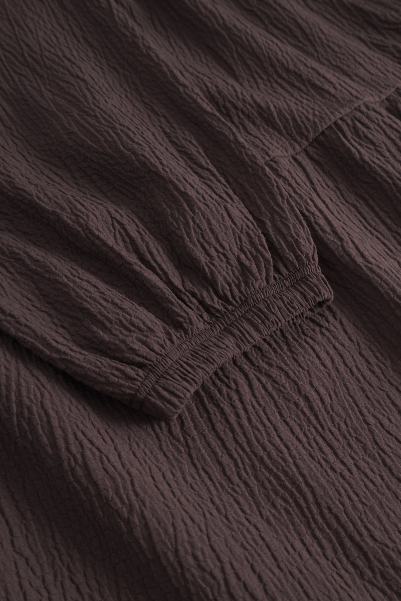 Mercer Dress - Chocolate Plum