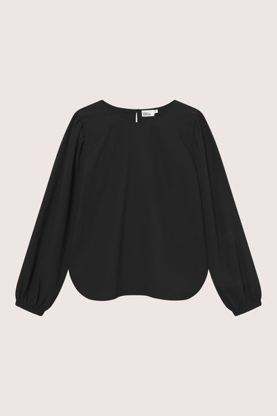 Mercer Blouse - Black/Black