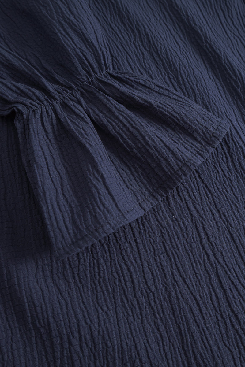 Mercer Blouse - Midnight Blue