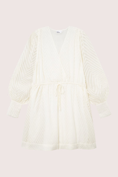 Mimosa Short Dress - Creme