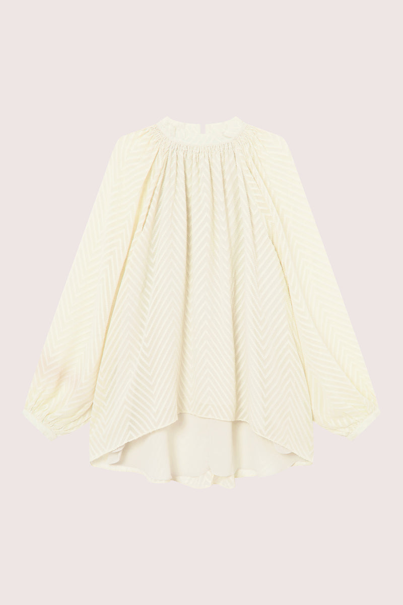 Mimosa Blouse - Cream White